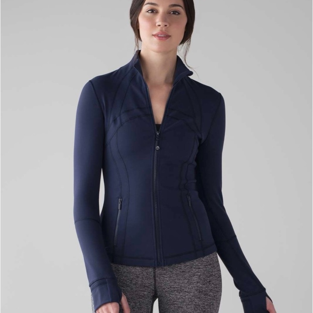 Lululemon Define Jacket – Size 4 – Deep Navy excellent condition